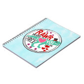 Tレックスのトップハットラーは私があなたを愛することを意味おもしろい ノートブック (左側)