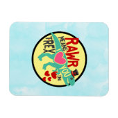 Tレックスのトップハットラーは私があなたを愛することを意味おもしろい マグネット (横)