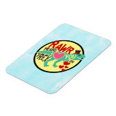 Tレックスのトップハットラーは私があなたを愛することを意味おもしろい マグネット (左側)