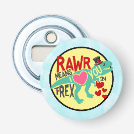 Tレックスのトップハットラーは私があなたを愛することを意味おもしろい 栓抜き