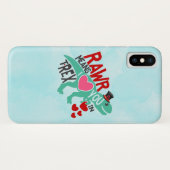 Tレックスのトップハットラーは私があなたを愛することを意味おもしろい Case-Mate iPhoneケース (裏面(横))