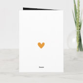 Tレックスのバレンタインデー  ハートを盗む シーズンカード (裏面)