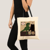 Tレックスのピアノトートバック トートバッグ (正面(商品))