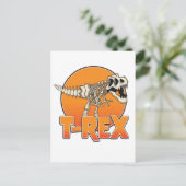 Tレックスのロゴ インビテーションポストカード (スタンド正面)