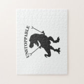 Tレックスの停止不可-背景色の選択 ジグソーパズル (縦)