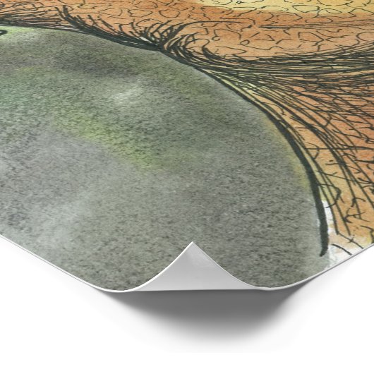 「Tレックスの創造」 ポスター (角)