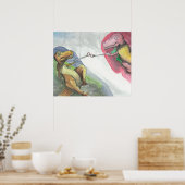 「Tレックスの創造」 ポスター (キッチン)