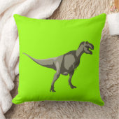 Tレックスの恐竜、ディーノのデザイン クッション (ブランケット)