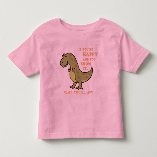 Tレックスの拍手II トドラーTシャツ (正面)