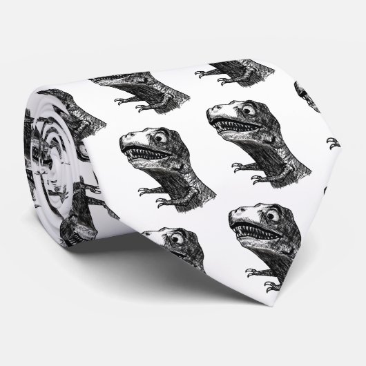 Tレックスの激怒のミーム-タイ ネクタイ (ロール)