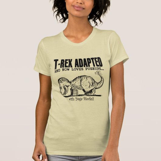 Tレックスの腕前持ち Tシャツ (正面)