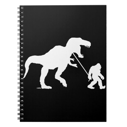 Tレックスの行ったSquatchin ノートブック (正面)