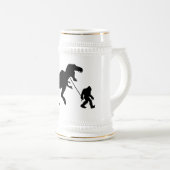 Tレックスの行ったSquatchin ビールジョッキ (正面右)