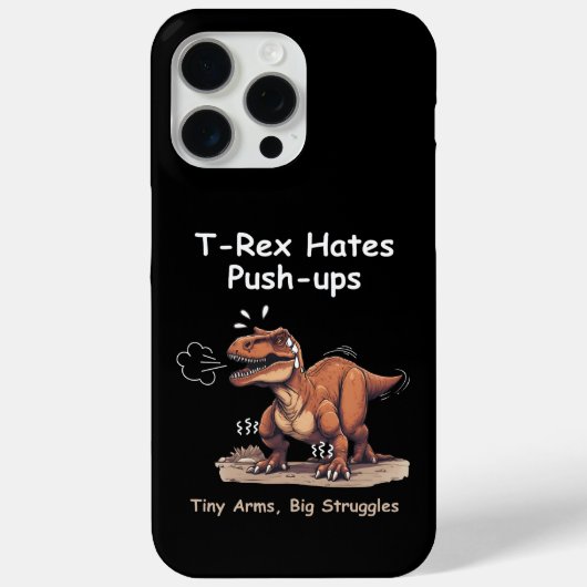 Tレックスは腕立ち上げを嫌う：小さな腕、大きな闘争 Case-Mate iPhoneケース (裏面)