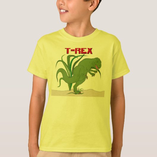 、TレックスはTシャツをからかいます Tシャツ (正面)
