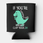 Tレックスもしあなたは幸せで知っているあなたのああ拍手 缶クーラー (正面)