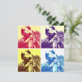 Tレックスアポップ・アートのート 招待状 (スタンド正面)