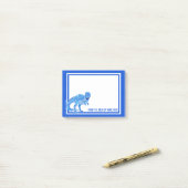 Tレックスカラフル先史時代の動物 ポストイット (デスク上)