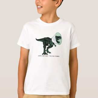 Tレックスコーン恥2子供のT Tシャツ