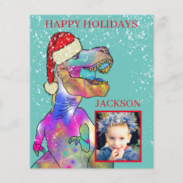 Tレックスサンタ恐竜フォトキッズバジェット