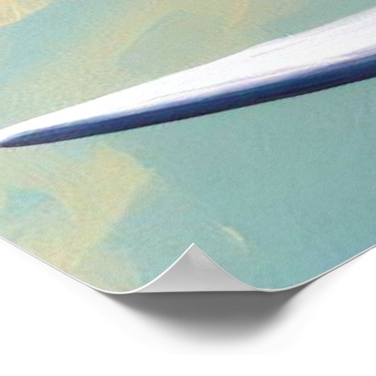 Tレックスサーフィン ポスター (角)