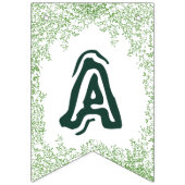 Tレックスジャングルハッピーバースデー バンティングフラッグ (第3の旗)