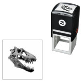 TレックススカルDino骨の化石ティラノサール セルフインキングスタンプ (インサイチュ)