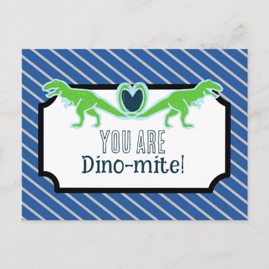 Tレックススクールヴァレンティネス シーズンポストカード (正面)