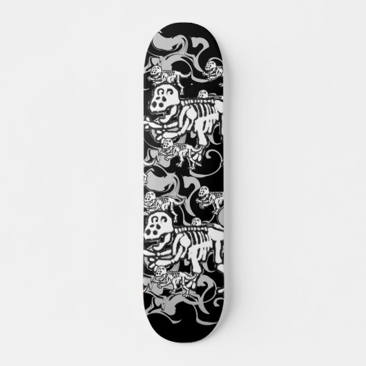 Tレックススケートボード スケートボード (正面)