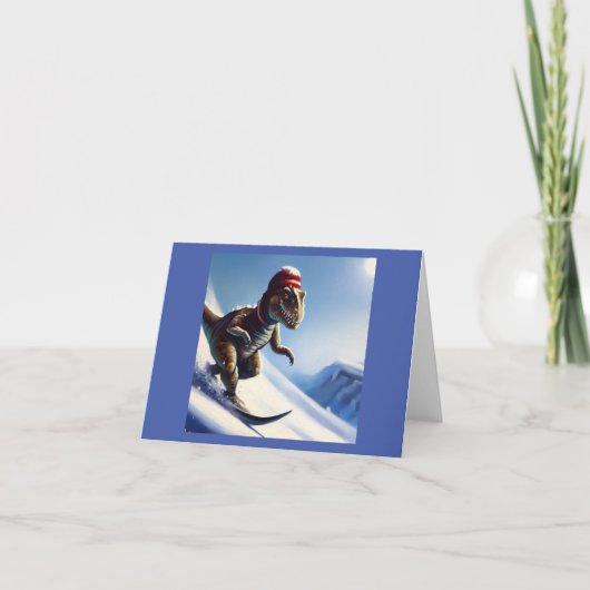 Tレックススノーボード カード (正面)