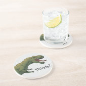 Tレックスティラノサウルスが食べ物を与え乾いた！ コースター (側面)