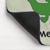 Tレックスティラノサウルスレックス恐竜の漫画の子供の少年 マウスパッド (コーナー)