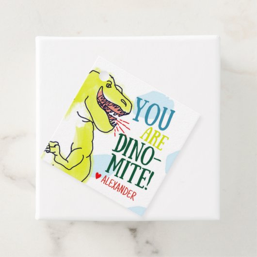 Tレックスバレンタインデーラベル フェイバータグ (インサイチュ)