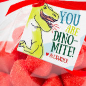 Tレックスバレンタインデーラベル フェイバータグ