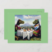 Tレックスピクニック ポストカード (正面/裏面)