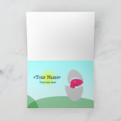 Tレックスファミリーディノベビーエッグハローワールドカード カード (内部)