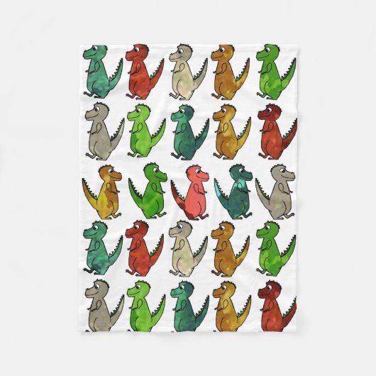 Tレックスフリースブランケット フリースブランケット (正面)