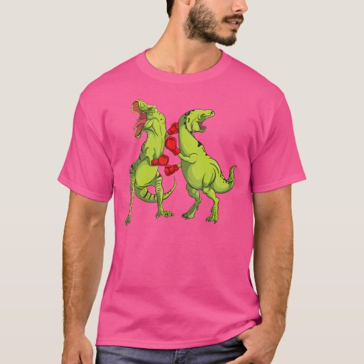 Tレックスボクシングシャツ Tシャツ (正面)