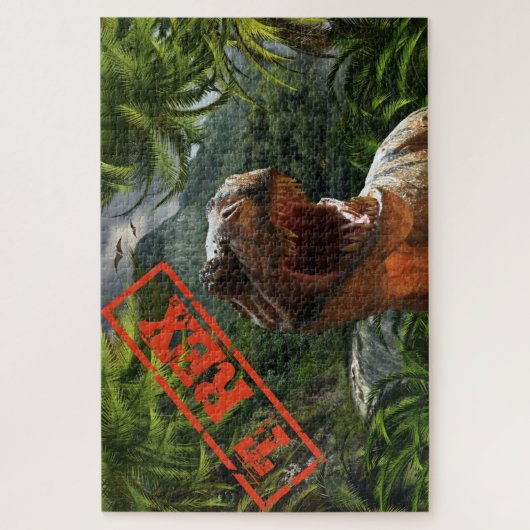 Tレックスボーイズ恐竜ジュラシック ジグソーパズル (縦)