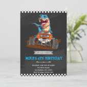 Tレックスモンスタートラックテーマ 招待状 (スタンド正面)