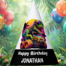 Tレックスモンスタートラックハッピーバースデー