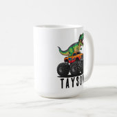 Tレックスモンスタートラック コーヒーマグカップ (正面右)