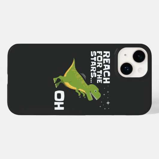 Tレックスリーチで星おもしろいを目指す Case-Mate iPhoneケース (裏面 (横))