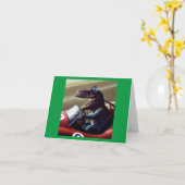 Tレックスレーサー カード (黄色い花)