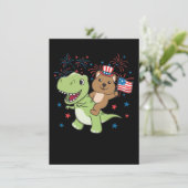 Tレックス付き7月4日花火場用Quokka シーズンカード (スタンド正面)