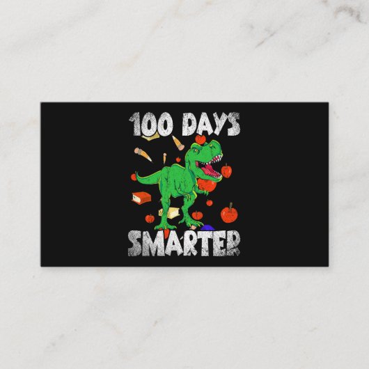 Tレックス先生学生轟音100日 名刺 (正面)