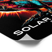 Tレックス太陽のEclipseがサングラスを着用2024年4月8日 ポスター (角)