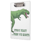 Tレックス学校の用品 クリップボード (左)