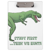 Tレックス学校の用品 クリップボード (正面)