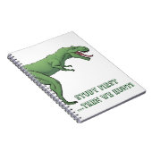 Tレックス学校の用品 ノートブック (右側)